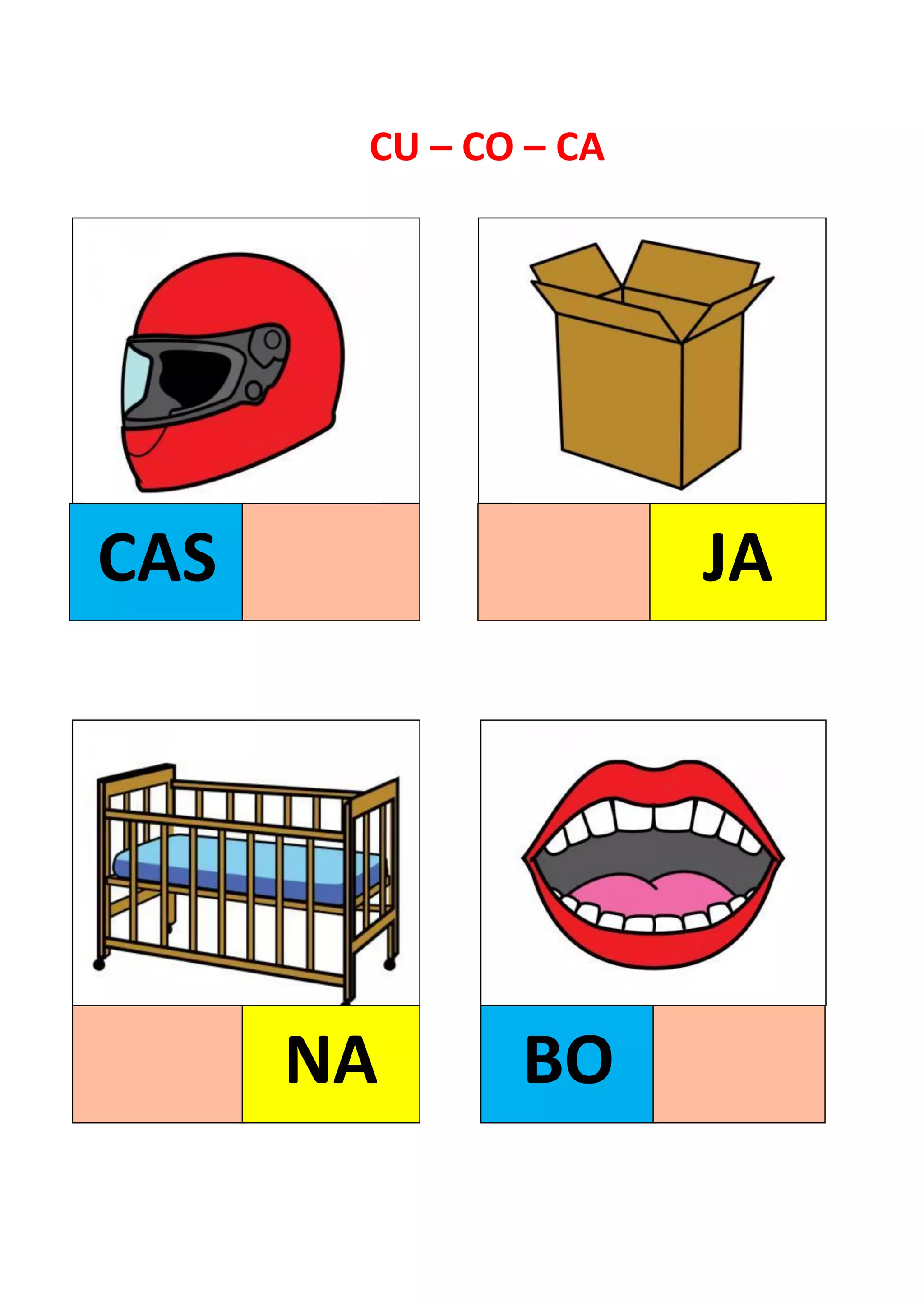 CU – CO – CA
NA
JACAS
BO