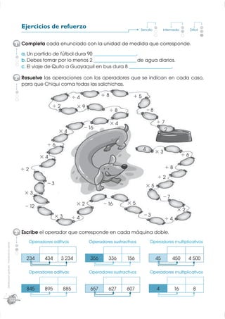 Ejercicios de refuerzo                                      Sencillo        Intermedio        Difícil



                 ...