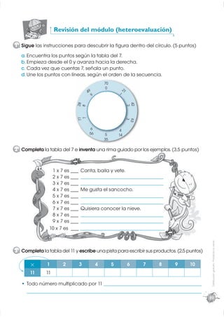 Revisión del módulo (heteroevaluación)

1 Sigue las instrucciones para descubrir la ﬁgura dentro del círculo. (5 puntos)
 ...