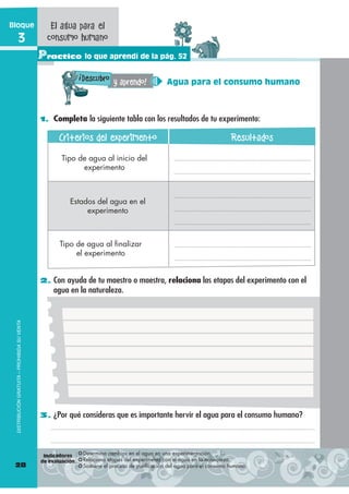 Bloque

          3
                                              Practico lo que aprendí de la pág. 52

                 ...