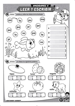 Cuaderno para aprender a leer y escribir recopilado por ...
