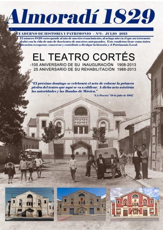 Cuadernos de historia y patrimonio (1º)  el teatro