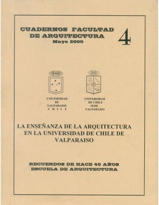Cuadernos Facultad de Arquitectura 4
