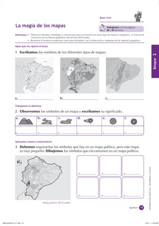 Trabajemos con las páginas
                                                                                          28 y ...