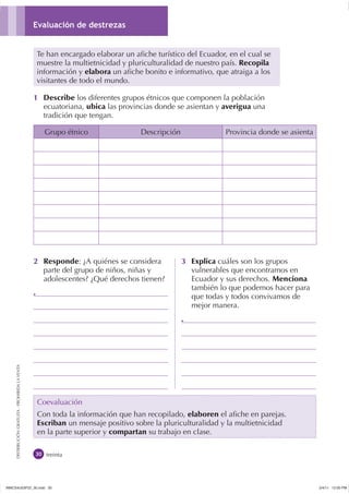 Te han encargado elaborar un aﬁche turístico del Ecuador, en el cual se
                                             muest...