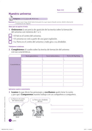 Trabajemos con las páginas 8 y 9 del texto.

                                                     Reconocer que el lugar d...