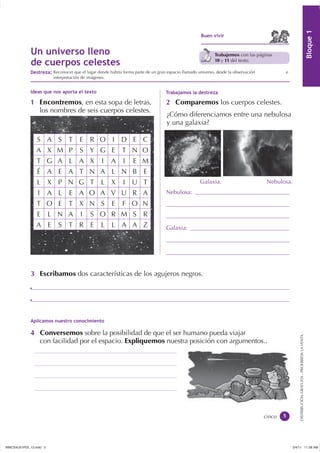 Trabajemos con las páginas
                                                                                           10 y...