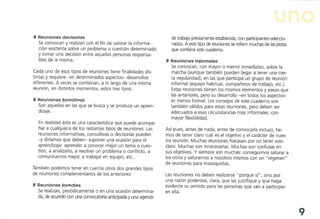 Cuadernos prácticos 1: Las reuniones