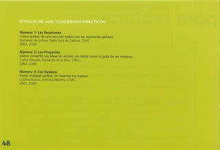 Cuadernos prácticos 1: Las reuniones