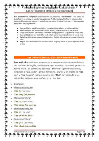 Cuaderno virtual de ingles