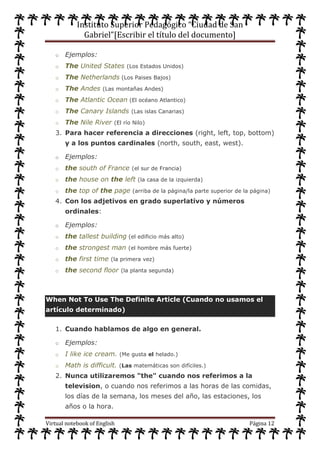 Cuaderno virtual de ingles