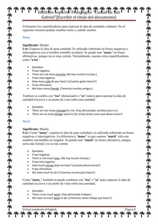 Cuaderno virtual de ingles