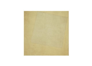 Cuadrado Blanco Sobre Fondo Blanco Malevich 1918