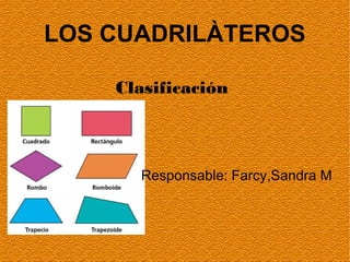 LOS CUADRILÀTEROS
Clasificación
Responsable: Farcy,Sandra M
 