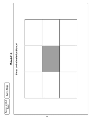 Primera Unidad
                      Cuarto Básico
         Clase 4
                                              Material 10.

                                      Pared de baño de don Manuel




74
 