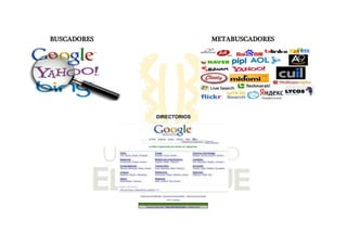 BUSCADORES METABUSCADORES 
DIRECTORIOS 
