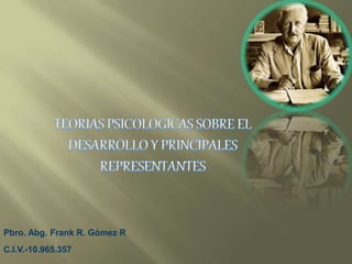 Pbro. Abg. Frank R. Gómez R
C.I.V.-10.965.357
 