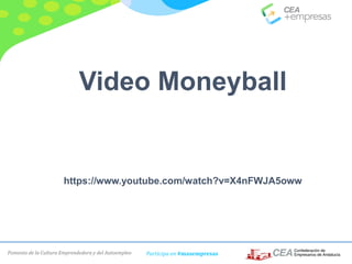 Fomento de la Cultura Emprendedora y del Autoempleo Participa en #masempresas
Video Moneyball
https://www.youtube.com/watch?v=X4nFWJA5oww
 