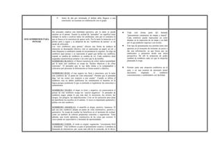 9. Antes de dar por terminado el debate debe llegarse a una
conclusión, un resumen en colaboración con el grupo.
SEIS SOMBREROS PARA
PENSAR
Ser pensador implica una habilidad operativa, por lo tanto se puede
mejorar en el pensar. Asumir la actitud de “pensador” no significa tener
siempre la razón o resolver todos los problemas, sino por el contrario lo
que se busca es la conciencia de querer serlo. Por lo tanto la intención es el
primer paso a seguir y la adopción de los “sombreros de pensar” es un
modo de reforzarla.
Los “seis sombreros para pensar” ofrecen una forma de traducir la
intención en desempeño efectivo, esto es representar un papel, un rol, y
estar dispuesto a cambiarlo cuando la circunstancia lo requiere. Se elige un
sombrero para pensar y se representa el papel que define ese sombrero,
cuando se cambia de sombrero se cambia de rol. Cada sombrero tiene
asignadas características propias y un color que le da nombre.
SOMBRERO BLANCO: el blanco (ausencia de color) indica neutralidad,
por lo tanto este sombrero se ocupa de “hechos objetivos y de cifras
concretas”. El pensador que lo use debe imitar a la computadora y
esforzarse por presentar la información en forma neutral y objetiva.
SOMBRERO ROJO: el rojo sugiere ira, furia y emociones, por lo tanto
este sombrero da “el punto de vista emocional”. Permite que el pensador
diga “así me siento con respecto a este asunto”. Cuando se utiliza el
sombrero rojo no deben justificarse los sentimientos ni basarlos en la
lógica porque justamente lo que se pretende es legitimizar las emociones o
sentimientos.
SOMBRERO NEGRO: el negro es triste y negativo, en consecuencia el
pensar de este sombrero ocupa los “juicios negativos”. El pensador de
sombrero negro señala lo que está mal, lo incorrecto, los errores, los
riesgos, los peligros, las imperfecciones. Cree en los proyectos pero pone
de manifiesto los escollos en el camino. A veces es importante quitárselo y
probar con otro sombrero.
SOMBRERO AMARILLO: el amarillo es alegre, positivo, luminoso. El
que usa este sombrero adopta un punto de vista constructivo, positivo y
generativo. Se ocupa de resaltar los beneficios en el momento de evaluar,
como así también de esbozar propuestas concretas y sugerencias. Tiene
además, una visión optimista, constructiva de las cosas que ocurren. A
veces puede ser especulativo y buscador de oportunidades.
SOMBRERO VERDE: el verde es césped, vegetación, “crecimiento fértil
y abundante”. Este sombrero es para el pensamiento creativo. Considera la
búsqueda de alternativas que vayan más allá de lo conocido, de lo obvio,
• Todo esto forma parte del llamado
“pensamiento constructor de mapas o lateral”.
Cada sombrero puede representar un color
distinto en la impresión de un mapa o un lado
por el que podemos ingresar a un recinto.
• Este tipo de pensamiento nos permite tener otra
apertura en el momento de formular un juicio o
dar una información, ya que busca que no
analicemos o pensemos desde una única
perspectiva. De allí la propuesta de poder
cambiar de sombrero cada vez que la situación
planteada lo exige.
• Permite (ante una situación conflictiva en el
aula, o en una reunión de personal) tomar
decisiones, eligiendo el sombrero
concientemente o cambiándolo con facilidad.
 