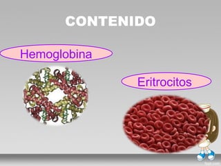 CONTENIDO

Hemoglobina

              Eritrocitos
 