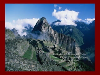 Autor  Amanda Bejarano de Tafur Texto  Escuela Cuzqueña de Pintura Musica  Martha de Krausss 