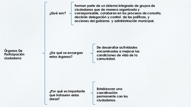 Cuadro sinóptico. participación social