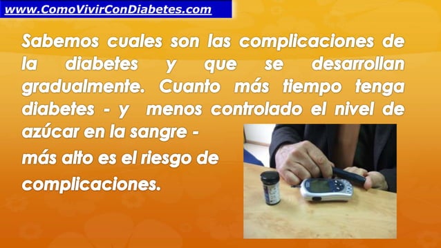 Cuales Son Las Complicaciones De La Diabetes | PPT