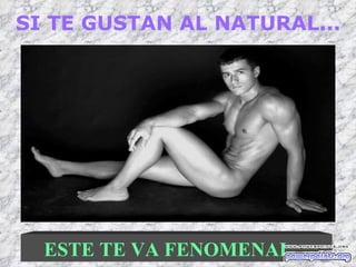 SI TE GUSTAN AL NATURAL...




  ESTE TE VA FENOMENAL
 