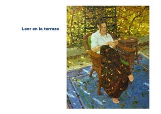 Leer en la terraza
 