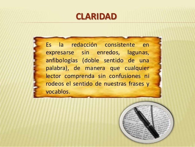 Cualidades de la escritura y estilos de escritura