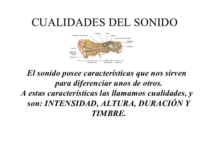 CUALIDADES DEL SONIDO Y CLASIFICACIÓN DE LOS INSTRUMENTOS