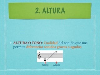 Cualidades del sonido