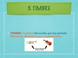 Cualidades del sonido