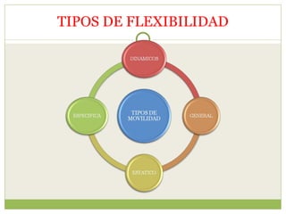 TIPOS DE FLEXIBILIDAD 