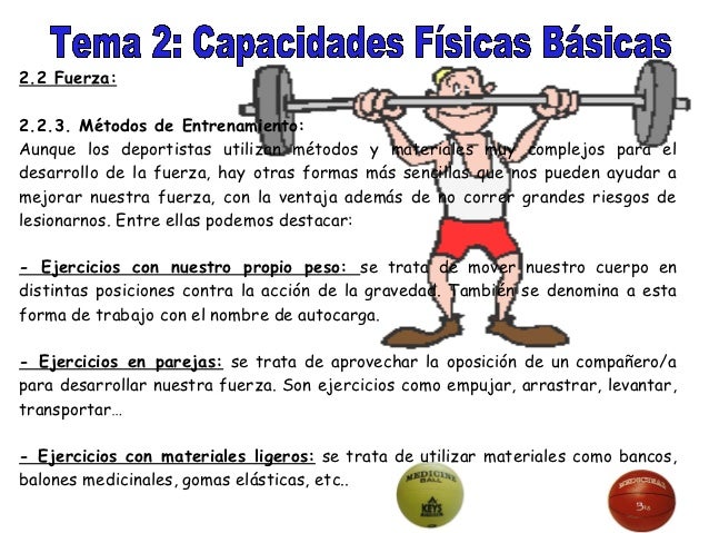 Cualidades fisicas básicas