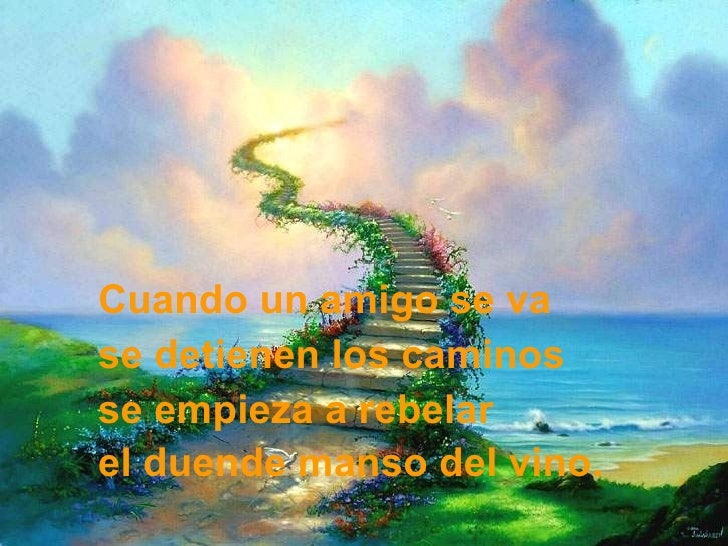 Cuando un amigo se va