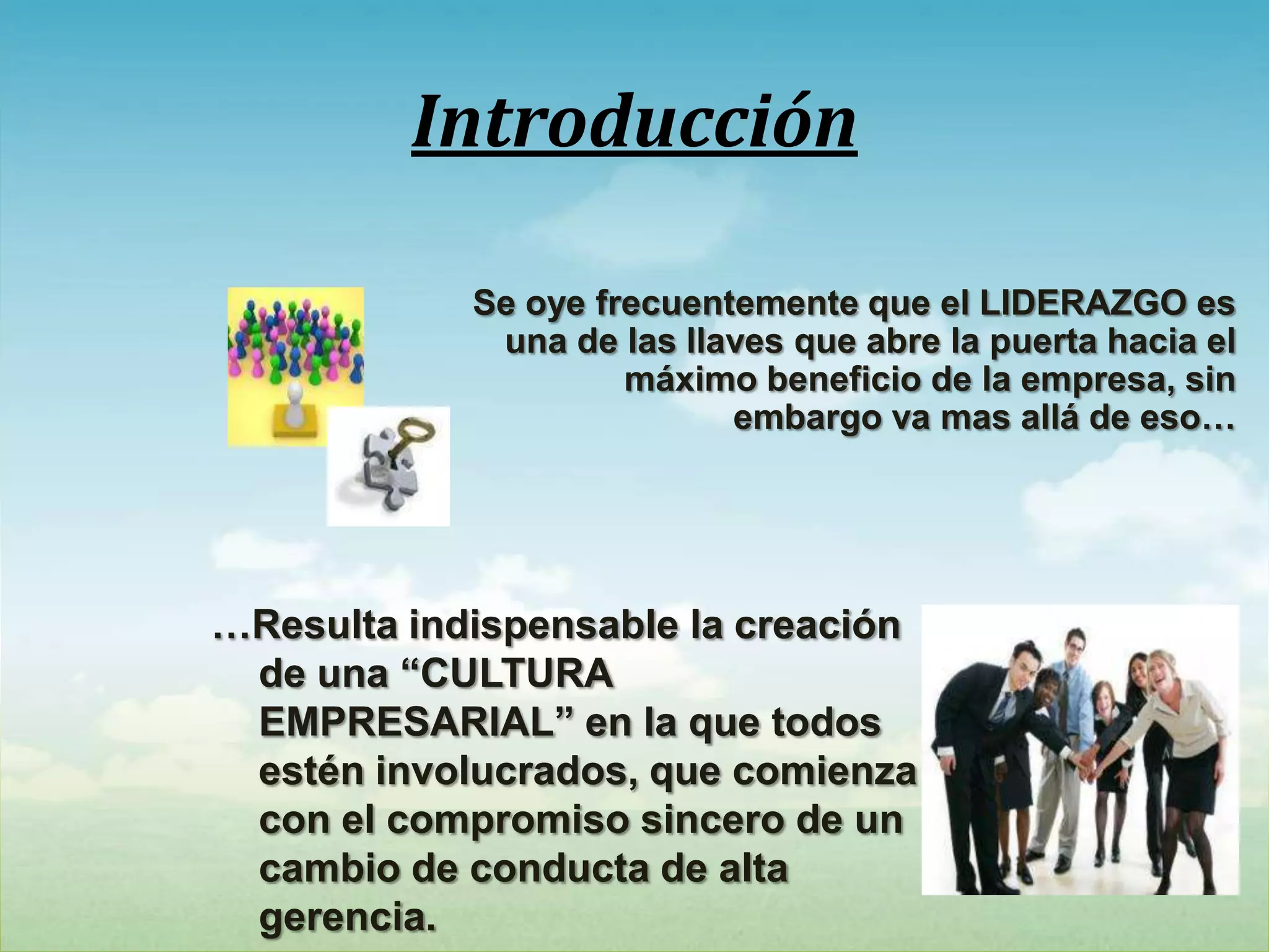 Cuando el liderazgo no es suficiente | PPTX