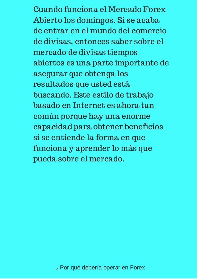 Que es el mercado forex
