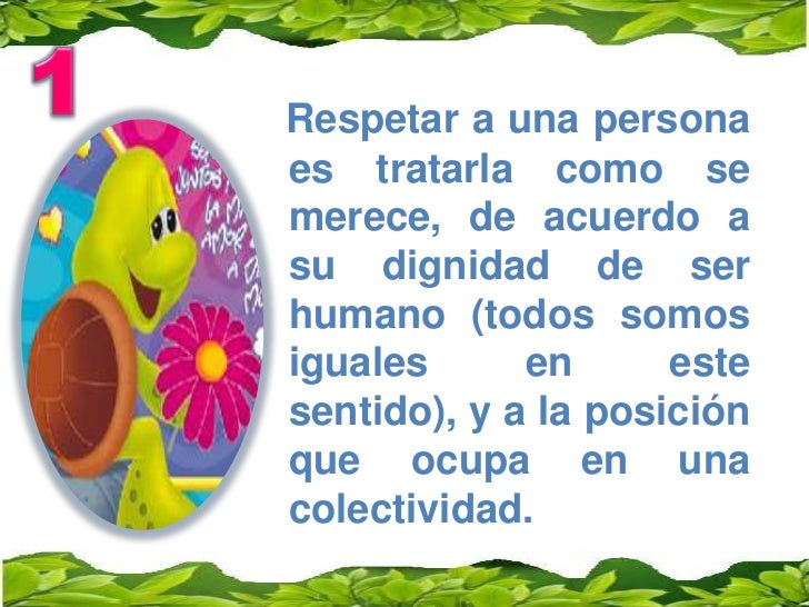 Cuando Me Respeto Soy Capaz De Respetar A Los Demas