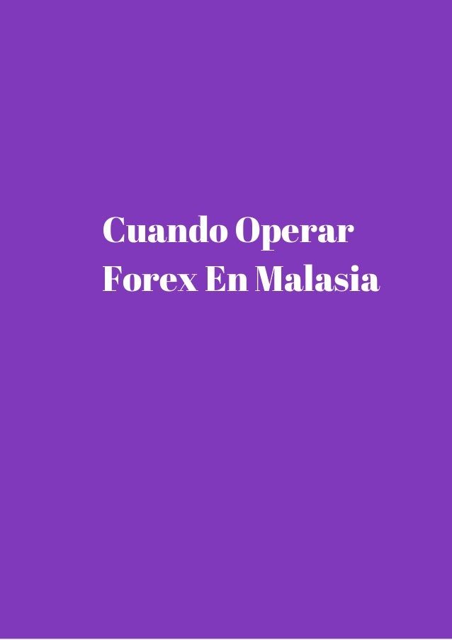 Operar en forex online