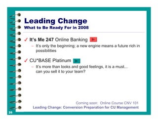 CU*Answers CEO Strategies CEO School