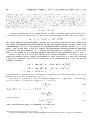 52 CAPÍTULO 1. LINEAR OR VECTOR SPACES
The assertion I) means that any vector x ∈ H can be expressed uniquely in the form
x = x1 + .. + xm ; xi ∈ Mi ; (xi, xj) = 0 for i 6= j (1.95)
applying T on both sides and using linearity
Tx = Tx1 + .. + Txm = λ1x1 + .. + λmxm (1.96)
this shows the action of T on each element of H in an apparent pattern from the geometrical point of view. It is
convenient to write it in terms of projections on each Mi. Taking into account that Mj ⊆ M⊥
i for each i and for
every j 6= i we obtain from Eq. (1.95) that
Pix = xi
from which it follows
Ix = x = x1 + .. + xm = P1x + .. + Pmx
Ix = (P1 + .. + Pm) x ; ∀x ∈ H
therefore
I =
m
X
i=1
Pi (1.97)
and relation (1.96) gives
Tx = λ1x1 + .. + λmxm = λ1P1x + .. + λmPmx
Tx = (λ1P1 + .. + λmPm) x ; ∀x ∈ H
hence
T =
m
X
i=1
λiPi (1.98)
Eq. (1.98) is called the spectral resolution of the operator T. In this resolution it is to be understood that all the
λ′
is are distinct and that the P′
i s are non-zero projections which are pairwise orthogonal and satisfy condition
(1.97). It can be shown that the spectral resolution is unique when it exists.
Now, we look for the conditions that the operator must satisfies to be decomposed as Eq. (1.98). From Eq.
(1.98) we see that
T†
= λ∗
1P1 + . . . + λ∗
mPm (1.99)
and multiplying (1.98) with (1.99) and using the fact that the P′
i s are pairwise orthogonal we have
TT†
=
m
X
i=1
λiPi
! m
X
k=1
λ∗
kPk
!
=
m
X
i=1
m
X
k=1
λiλ∗
kPiPk =
m
X
i=1
m
X
k=1
λiλ∗
kP2
i δik
TT†
=
m
X
k=1
|λk|2
Pk (1.100)
and multiplying in the opposite order we obtain the same result
T†
T =
m
X
k=1
|λk|2
Pk (1.101)
from which we see that h
T, T†
i
= 0
and the operator must be normal. We have proved that I)→II)→III). To complete the proof we should show that
III)→I) i.e. that every normal operator T on H satisfies conditions I).
This task is accomplished by the following chain of theorems
 