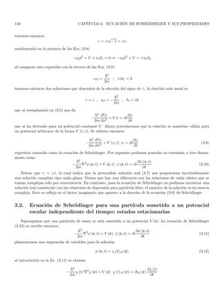 76 CAPÍTULO 1. LINEAR OR VECTOR SPACES
the convergence of series of the type (1.131) depends on the eigenvalues of A and the radius of convergence of the
function (1.130). We shall not treat this topic in detail.
If F (z) is a real function the coefficients fn are real. On the other hand, if A is hermitian then F (A) also is,
as can be seen from (1.131). Owing to the analogy between real numbers and hermitian operators this relation is
quite expected. Now, assume that xi,k is an eigenvector of A with eigenvalue ai we then have
Axi,k = aixi,k ⇒ An
xi,k = an
i xi,k
and applying the eigenvector in Eq. (1.131) we find
F (A) xi,k =
∞
X
n=0
fnan
i xi,k = xi,k
∞
X
n=0
fnan
i
F (A) xi,k = F (ai) xi,k
so that if xi,k is an eigenvector of A with eigenvalue ai, then xi,k is also eigenvector of F (A) with eigenvalue
F (ai).
On the other hand, if the operator is diagonalizable (this is the case for observables), we can find a basis in
which the matrix representative of A is diagonal with the eigenvalues ai in the diagonal. In such a basis, the
operator F (A) has also a diagonal representation with elements F (ai) in the diagonal. For example let σz be an
operator that in certain basis has the matrix representation
σz =

1 0
0 −1

in the same basis we have
eσz
=

e1 0
0 e−1

=

e 0
0 1/e

if A and B do not commute, we have that in general the operators F (A) and F (B) do not commute either. For
instance
eA
eB
=
∞
X
n=0
An
n!
∞
X
m=0
Bm
m!
=
∞
X
n=0
∞
X
m=0
An
n!
Bm
m!
(1.132)
eB
eA
=
∞
X
m=0
Bm
m!
∞
X
n=0
An
n!
=
∞
X
m=0
∞
X
n=0
Bm
m!
An
n!
(1.133)
eA+B
=
∞
X
n=0
(A + B)n
n!
(1.134)
these three expressions are in general different from each other unless [A, B] = 0. We see by direct inspection
of Eqs. (1.132, 1.133, 1.134) that if A and B commute, then F (A) and F (B) also do. Notice that when A, B
commute they can be diagonalized simultaneously and so F (A) and F (B), which is another way to see that if
[A, B] = 0 then [F (A) , F (B)] = 0.
1.34.1. Some commutators involving functions of operators
Theorem 1.70 Suppose we have two operators A and B such that B commutes with their commutator, that is
[B, C] = 0 ; C ≡ [A, B] (1.135)
if F (B) is a function of the operator B then we have
[A, F (B)] = [A, B] F′
(B) (1.136)
 