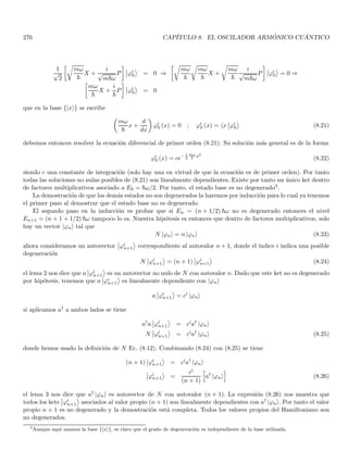 ψ′
 ?
→ f|ψ′i
14
Notice that gA|ψi is a new functional induced from f|ϕi and A. Of course gA|ψi must be associated to some vector i.e. gA|ψi = f|χi
for some |χi in our vector space, but it does not concern us. In particular, it is very important to observe that gA|ψi 6= fA|ψi.
 
