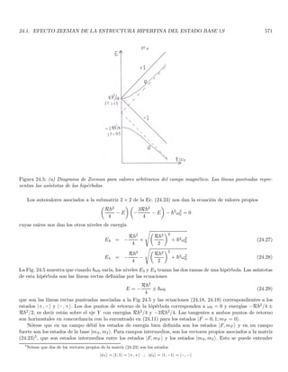 2.15. EVOLUCIÓN TEMPORAL DE PAQUETES DE ONDA GAUSSIANOS (OPCIONAL) 153
Figura 2.9: Dispersión de un paquete de onda Gaussiano libre. El ancho del paquete se reduce a medida que se
propaga desde t = −∞ hasta t=0. Posteriormente, el paquete comienza a ensancharce indefinidamente a medida
que se propaga.
esta ecuación nos muestra que la evolución del paquete no consiste simplemente en una propagación con velocidad
V0. El paquete también sufre deformación. Cuando t se incrementa desde −∞ hasta cero, el ancho del paquete
decrece y alcanza su valor mı́nimo en t = 0, a partir de entonces el paquete se ensancha indefinidamente (dispersión
del paquete de onda). Esta situación se ilustra en la Fig. 2.9.
Adicionalmente, la Ec. (2.94) para el perfil del paquete nos muestra que la altura también varı́a, pero de forma
opuesta al ancho, de tal manera que la norma de ψ (x, t) permanece constante.
Es natural ahora preguntarse por el comportamiento de la forma del “paquete de ondas en el espacio de
los momentos (o espacio recı́proco)” con el tiempo. Las propiedades de la transformada de Fourier ψ̄ (k, t) son
totalmente distintas, vemos por ejemplo que de acuerdo a la Ec. (2.96) se tiene que
 
