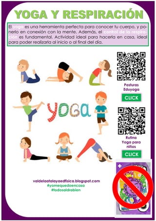 El yoga es una herramienta perfecta para conocer tu cuerpo, y po-
nerlo en conexión con la mente. Además, el control de la...