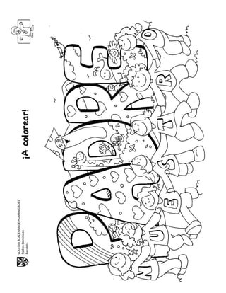 COLEGIOACADEMIADEHUMANIDADES
PadresDomínicos
Recoleta¡Acolorear!
 