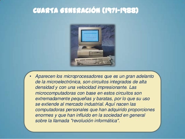 Cuarta generacion Cuarta generacion