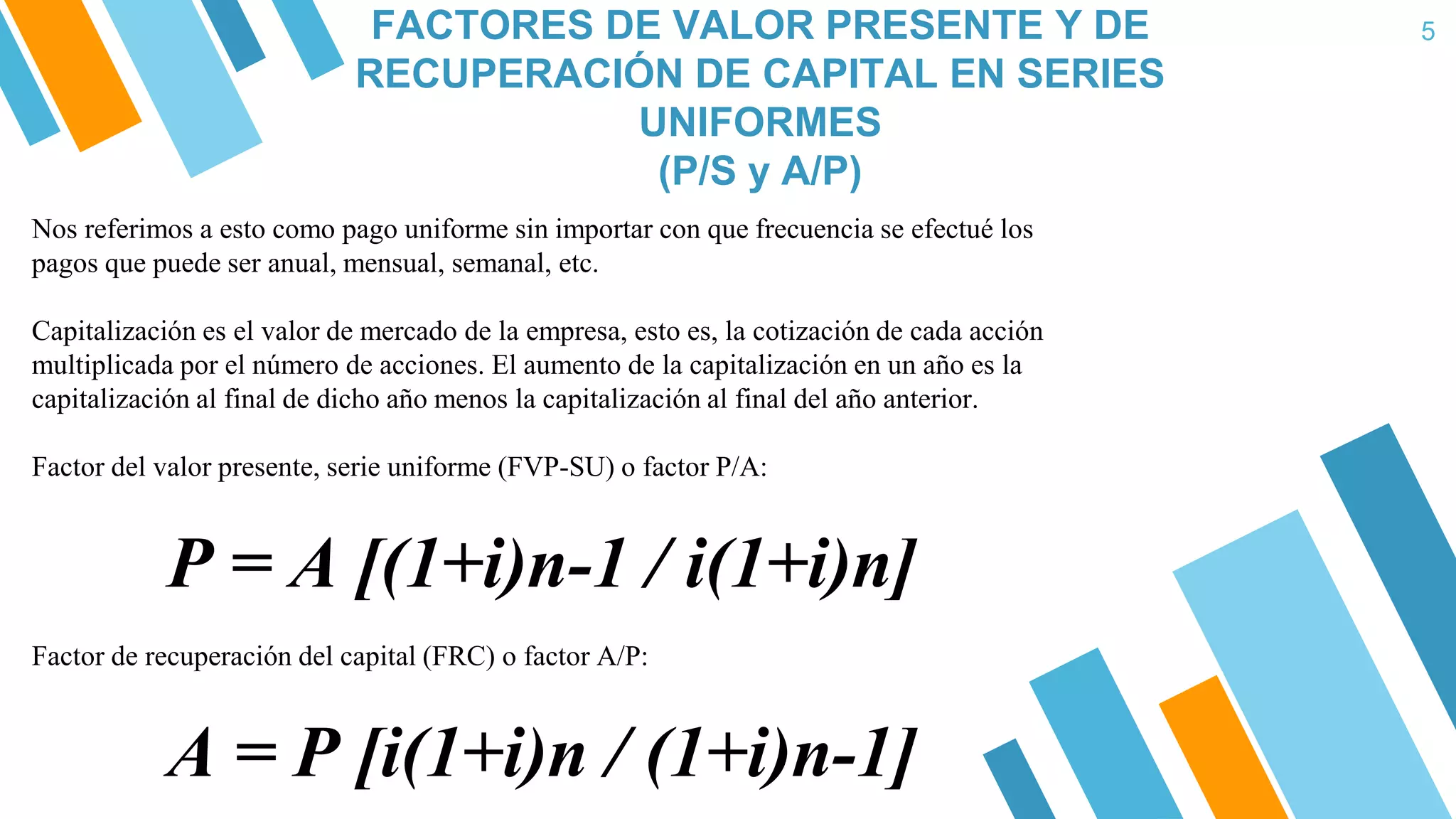 FACTORES QUE AFECTAN EL DINERO | PPTX