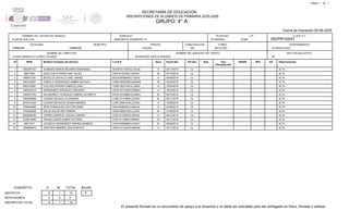 CUARTO.pdf primaria cuarto grado 2025-2026 | PDF